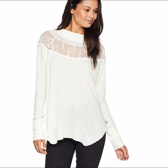 Free People Spring Valley Long Sleeve Top XS - Picture 1 of 8